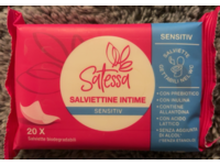 Satessa Sensitive Intimate Wipes, 20 Count - thumbnail 1