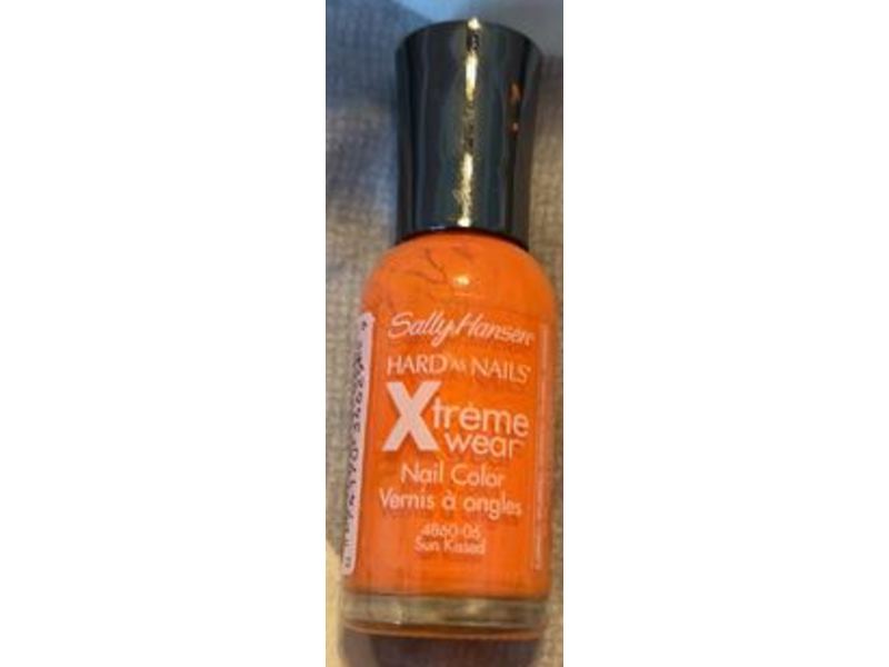 Sally Hansen Hard As Nails Xtreme Wear Nail Color, Sun Kissed, 0.40 fl oz/11.8 mL