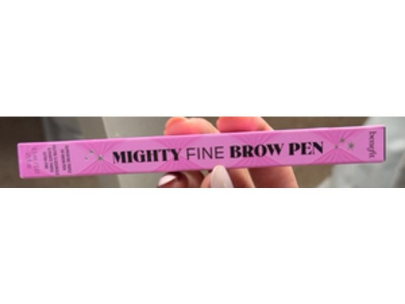 Benefit Mighty Fine Brow Pen, Shade 5 Warm Black Brown, 0.01 fl oz/0.5 mL