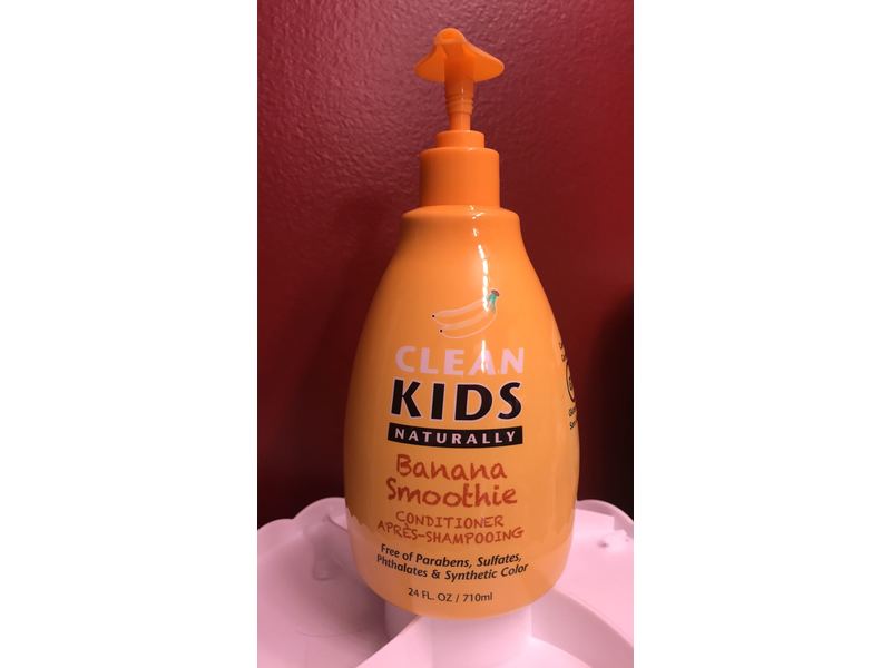 Clean Kids Naturally Banana Smoothie Conditioner, 24 fl oz