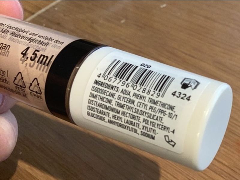 Dm Trend It Up 18H High Coverage Concealer, 020 Peach, 4.5 mL