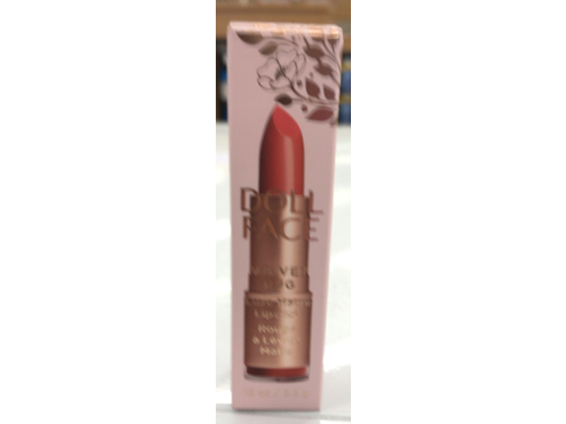Doll Face Velvet Hug Luxe Matte Lipstick, Cuddle, 0.12 oz/3.5 g
