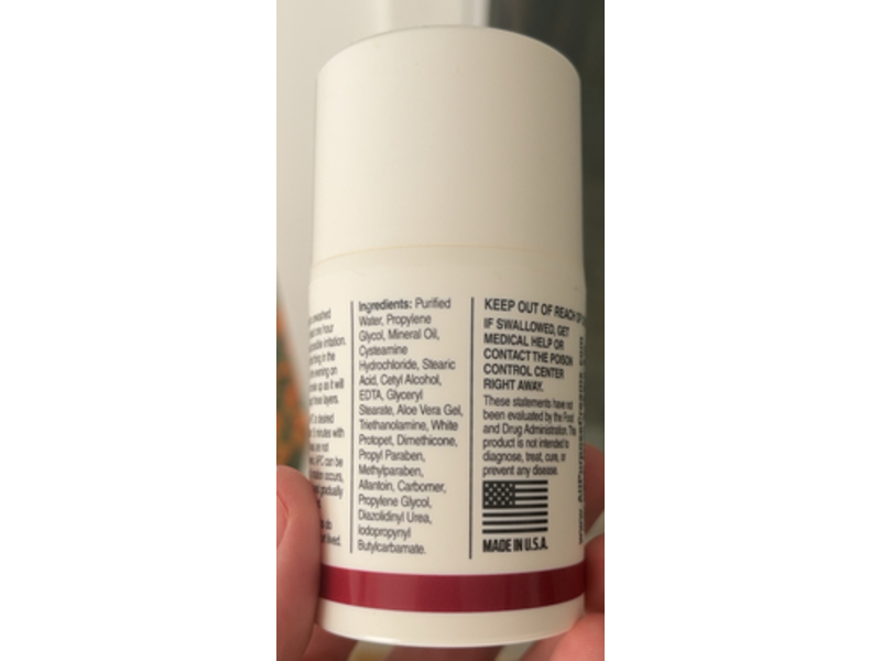 APC All Purpose Cysteamine Cream, 1.6 oz/50 g Ingredients and Reviews