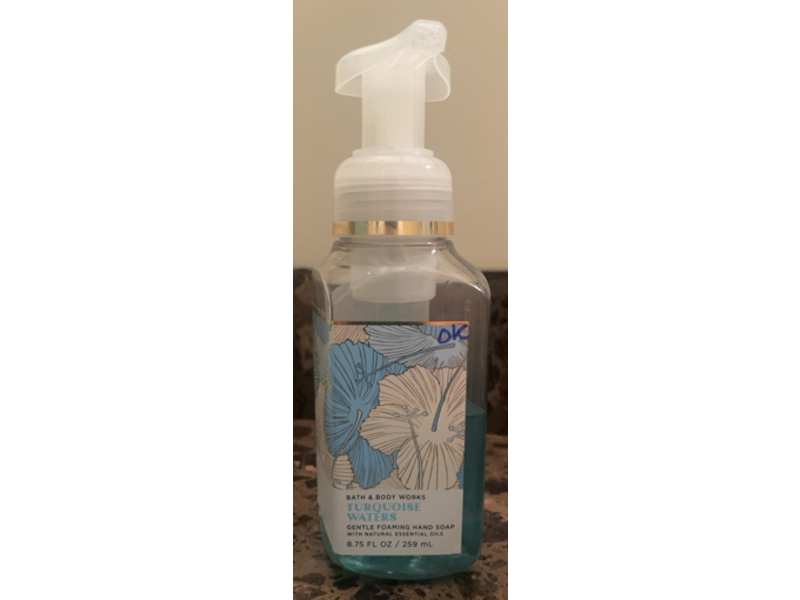 Bath & Body Works Gentle Foaming Hand Soap, Turquoise Waters, 8.75 fl oz/259 mL