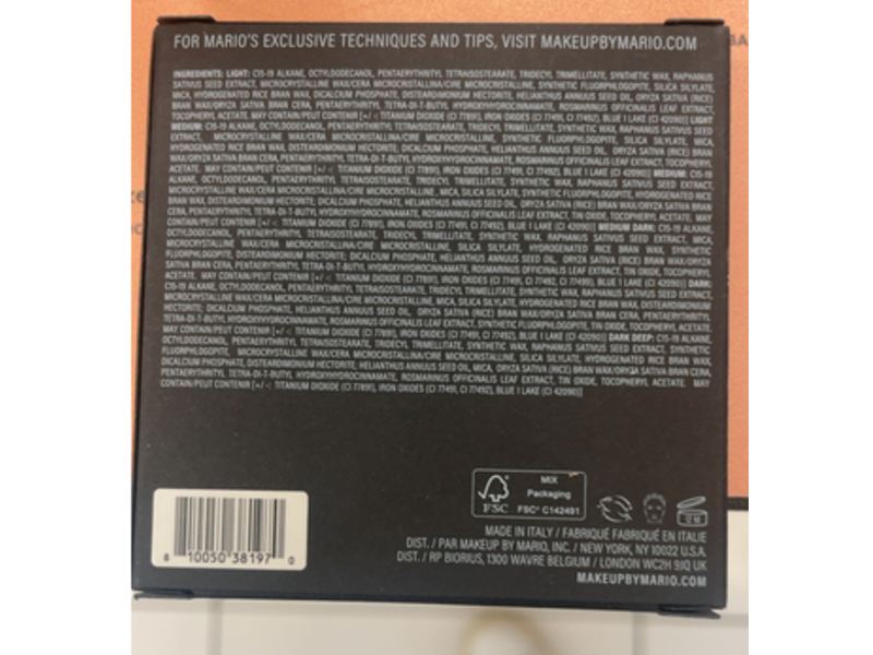 Makeup By Mario Softsculpt Transfroming Skin Enhancer, Dark, 0.18 oz/5.0 g