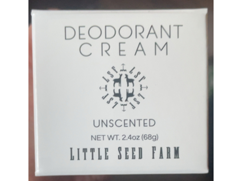 Little Seed Farm Deodorant Cream, 2.4 oz/68g