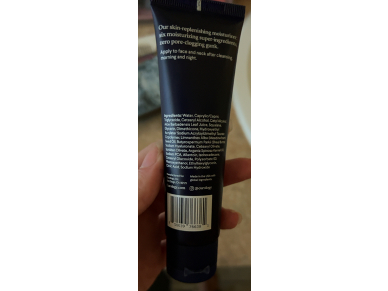 Curology Moisturizer Cream,1.7 fl oz/50 mL