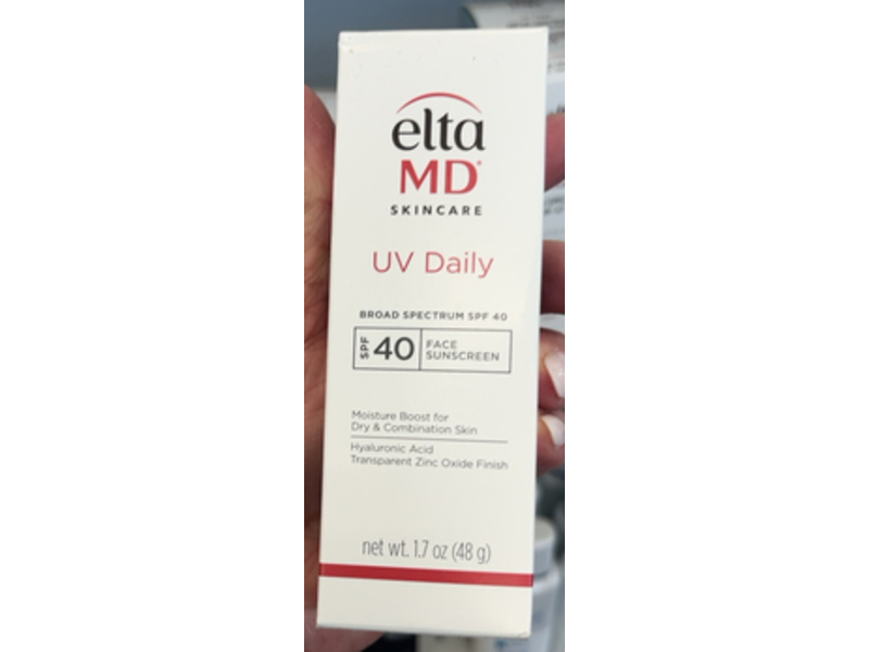Elta Md Uv Daily Face Sunscreen, SPF 40, 1.7 oz/48 g