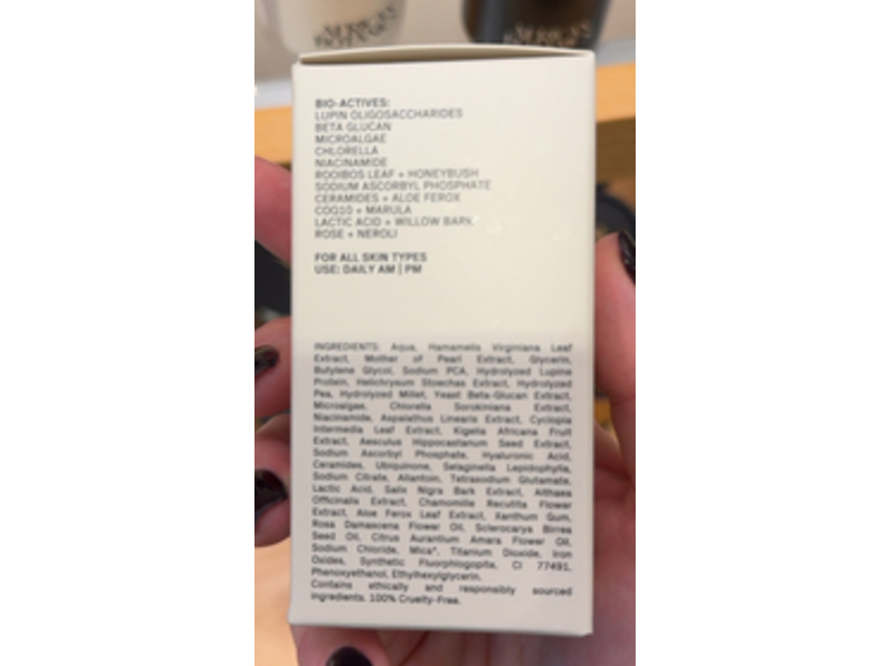 African Botanics Lucent Pearl Booster Age-Defying Illuminating Treatment, 0.5 fl oz/15 mL