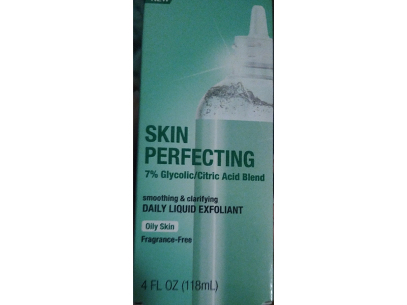 Neutrogena Skin Perfecting Daily Liquid Facial Exfoliant, Oily Skin, 4 fl oz/118 mL