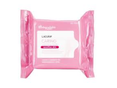 Lacura Caring Cleaning Wipes, 30 Count