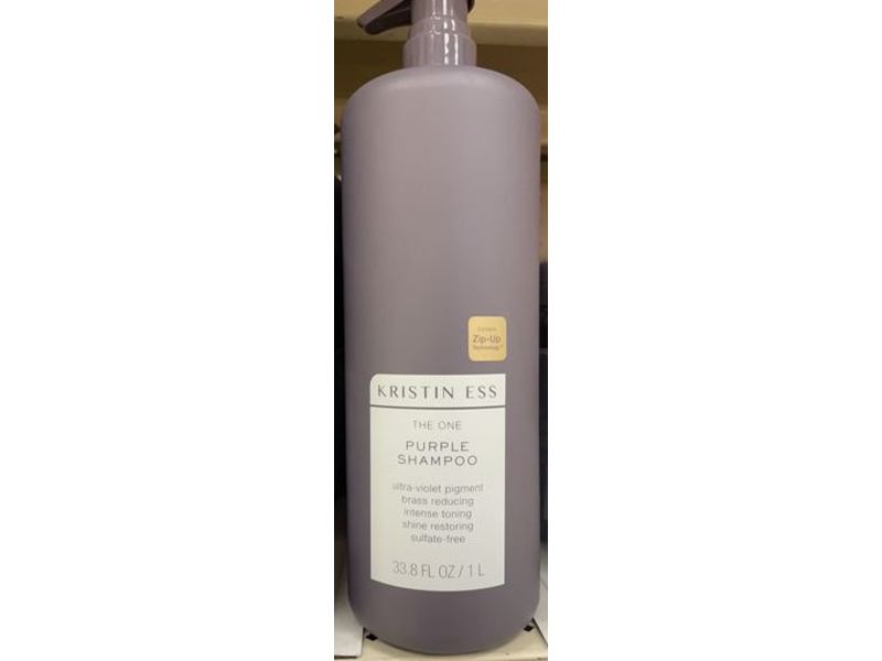 Kristin Ess The One Purple Shampoo, 33.8 fl oz/1 L