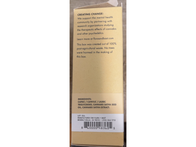 Flora + Bast Age Adapting Facial Serum, 1 fl oz/30 mL