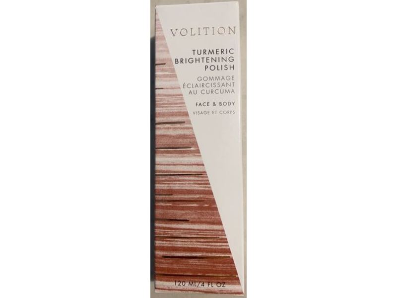 Volition Brightening Polish Face & Body, Turmeric, 4 fl oz/120 mL
