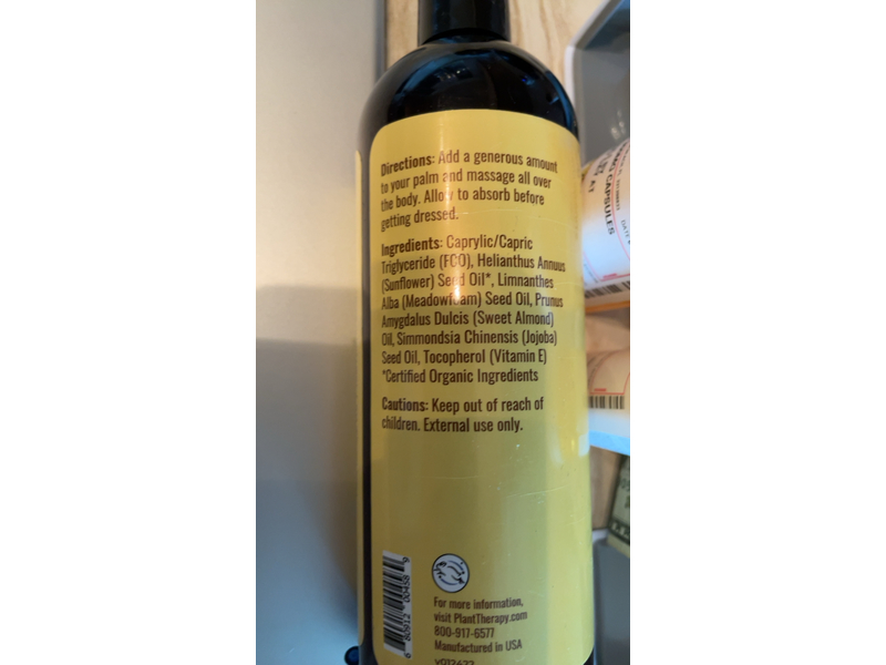 Plant Therapy Marvelous Massage Carrier Oil Blend, 16 fl oz/473 mL