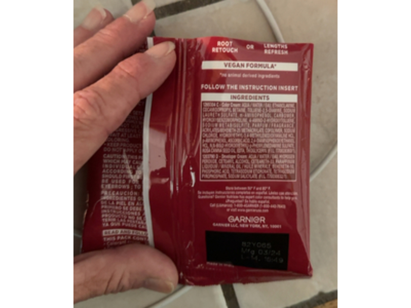 Garnier Color Sensation Color Retouch, Dark Brown, 1 Application, Pack Of 6