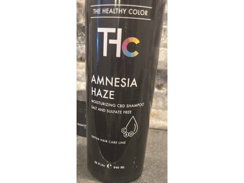 The Healthy Color Amnesia Haze Shampoo Moisturizing CBD Shampoo, 32 fl oz/946 mL