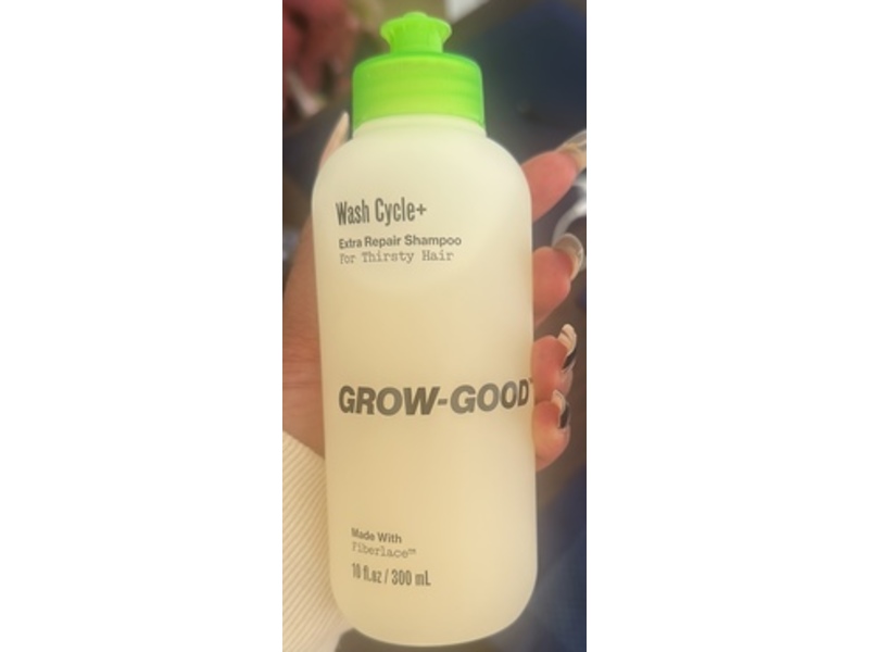 Grow Good Wash Cycle + Extra Repair Shampoo, Fiberlace, 10 fl oz/300 mL