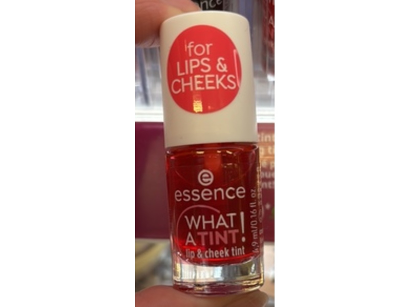 Essence What a Tint! Lip & Cheek Tint, 02 Coral Sunset, 0.16 fl oz/4.9 mL