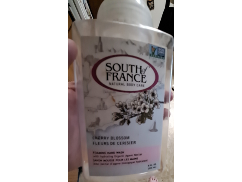 South Of France Natural Foaming Hand Soap, Cherry Blossom, 8 oz/236 mL