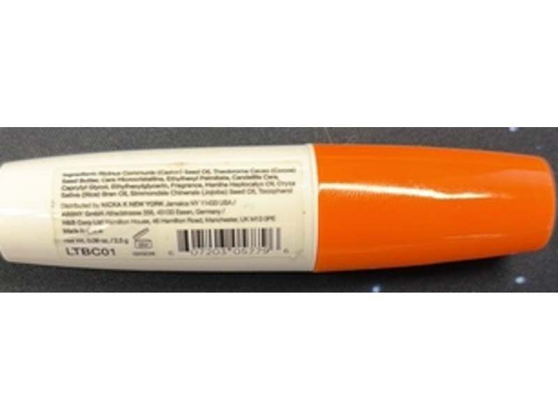 Nicka K New York Lip Balm, Cocoa Butter, 0.09 oz/2.5 g