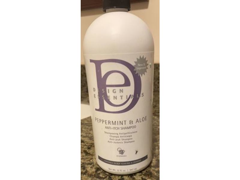 Design Essentials Anti-Itch Shampoo, Peppermint & Aloe, 32 fl oz/947 mL