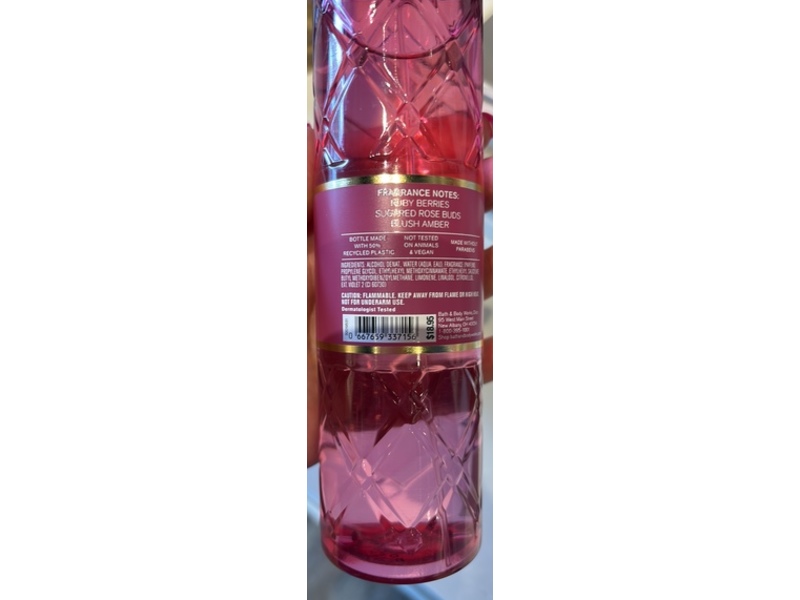 Bath & Body Works Fine Fragrance Mist, Covered In Roses, 8 fl oz/ 236 mL