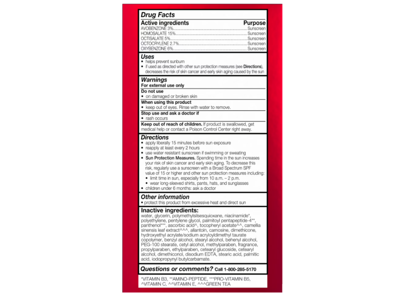 Olay Regenerist Regenerating Lotion Sunscreen, SPF 50, 1.7 fl oz/50 mL