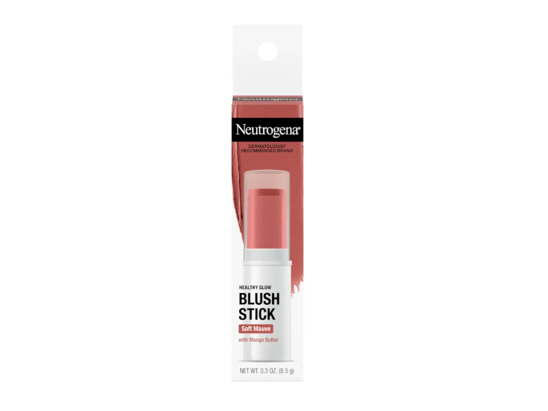 Neutrogena Healthy Glow Blush Stick, Soft Mauve, 0.3 oz/8.5 g