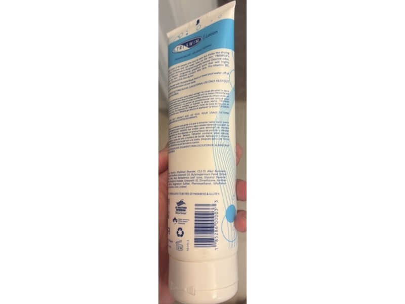 Triswim Premium Body Care Lotion, Zen Grapefruit, 8.5 fl oz/251 mL