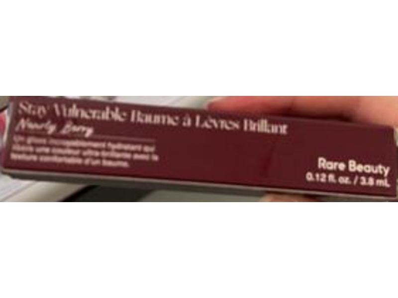 Rare Beauty, Stay Vulnerable Baume A Levers Brillant, Nearly Berry, 0.12 fl oz/3.8 mL