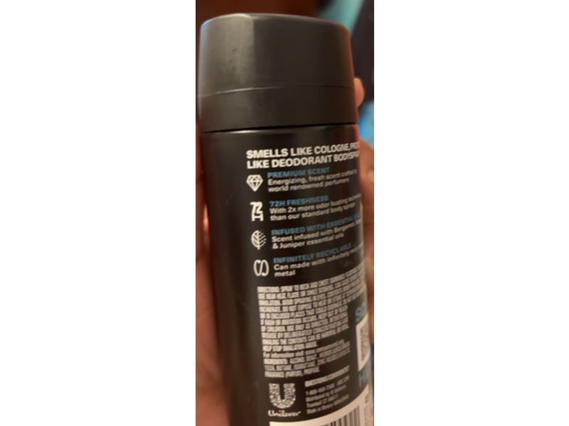Axe Premium Body Spray, Aqua Bergamot, 4 oz/113 g