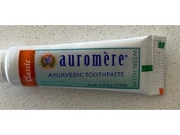 Auromere Ayurvedic Toothpaste, Classic Licorice, 0.43 fl oz/12.5 mL - thumbnail 2