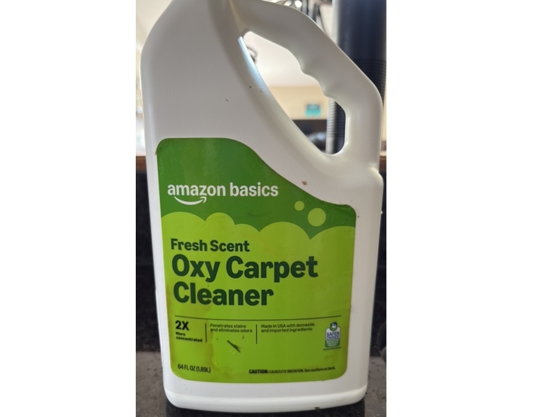 Amazon Basics Oxy Carpet Cleaner, Fresh Scent, 64 fl oz/1.89 L