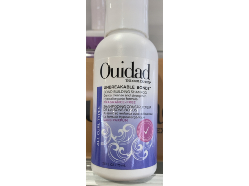 Ouidad Unbreakable Bonds Bond Building Shampoo, 2.5 fl oz/75 mL