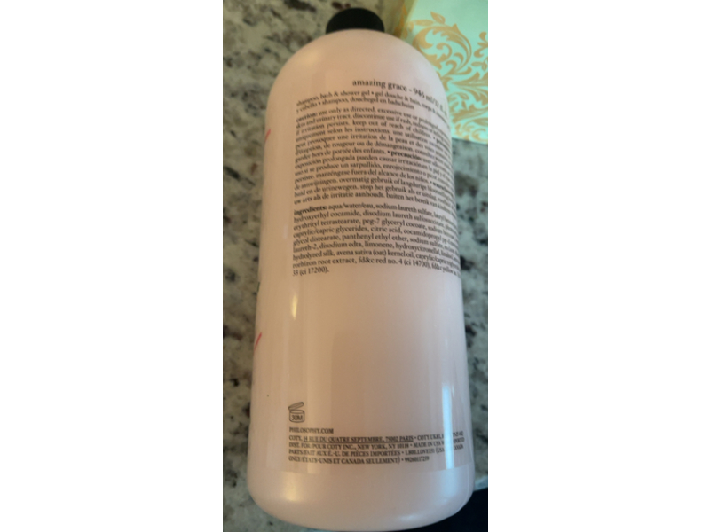Philosophy Amazing Grace Graceful Greetings Shampoo Bath & Shower Gel, 32 fl oz/946 mL