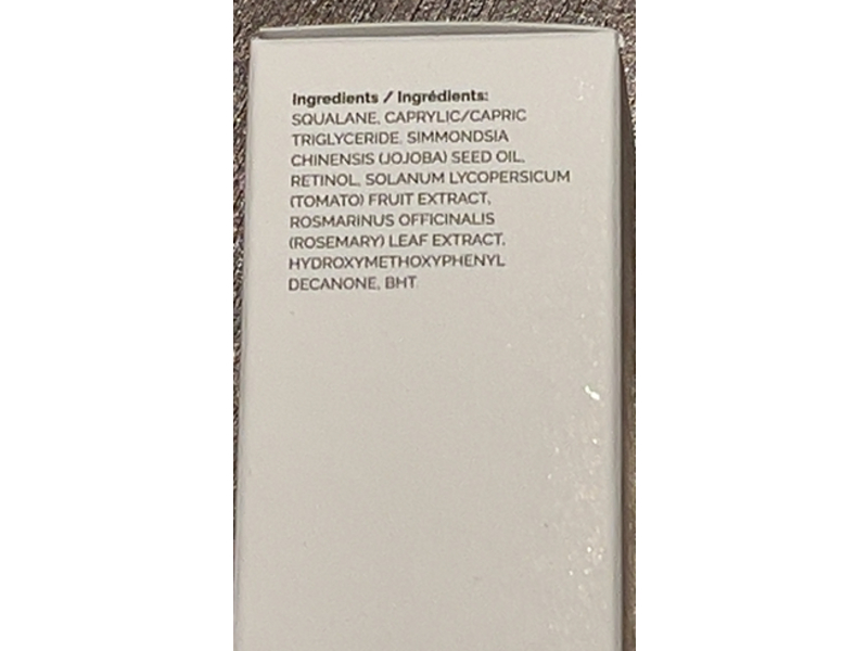 The Ordinary Highly Stable Water, Retinol 0.5%, 1 fl oz/30 mL