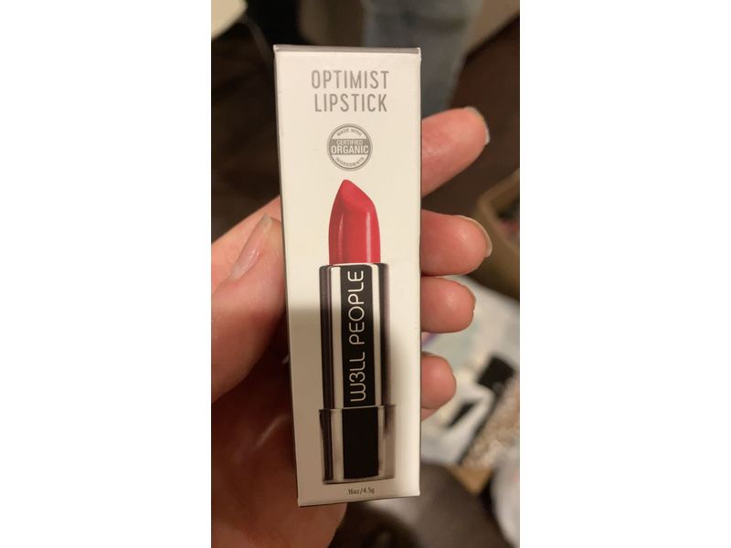 W3LL PEOPLE - Organic Optimist Semi-Matte Lipstick | Clean, Non-Toxic Makeup (Om Yeah)