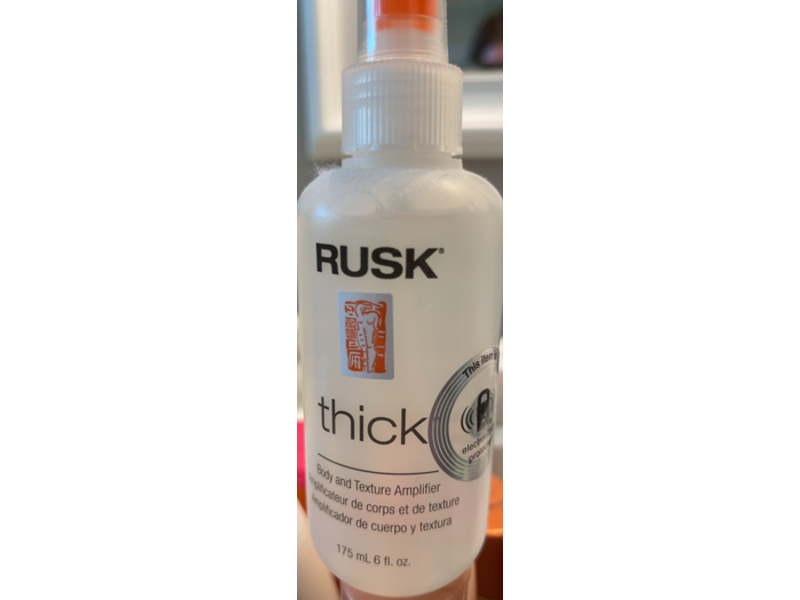 Rusk Body And Texture Amplifier Hairspray, Thick, 6 fl oz/175 mL