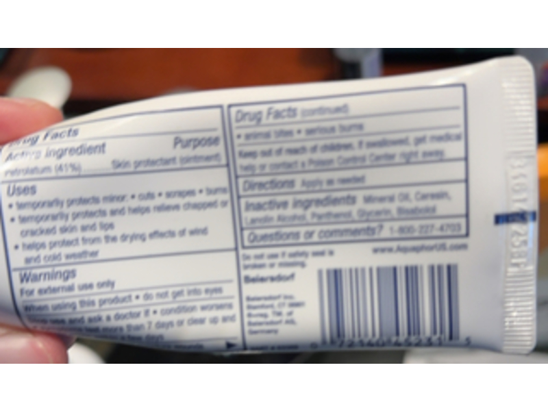 Aquaphor Healing Ointment,1.75 oz/50 g