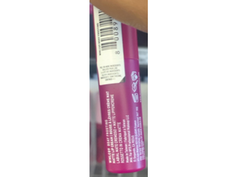 NYX Professional Makeup Smooth Whip Matte Lip Cream, Bday Frosting, 0.13 fl oz/4 mL