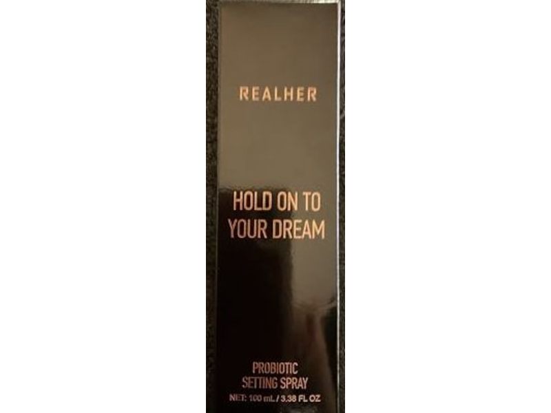 Realher Probiotic Setting Spray, Hold On To Your Dream, 3.38 fl oz/100 mL