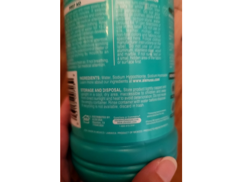 Cloralen Bleach, 32.12 fl oz/950 mL