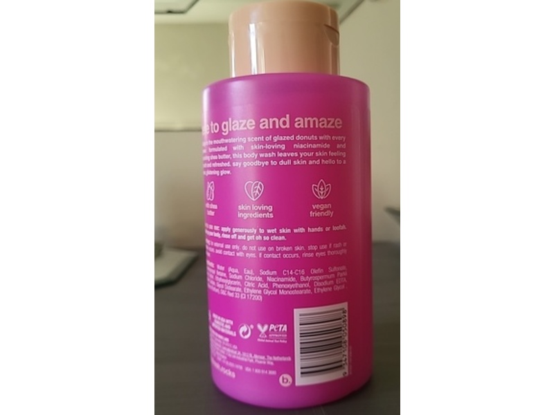b.fresh It's Not just a Glaze Glowing Body Wash, Glazed Donut, 16 fl oz/473 mL