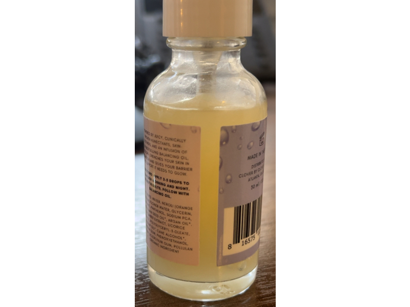 Clover H2Glow+ Hydrating Facial Serum, 30 mL/30g