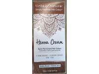 Tints of Nature Henna Cream Semi-Permanent Hair Colour, Golden Brown, 2.36 fl oz/70 mL - thumbnail 2