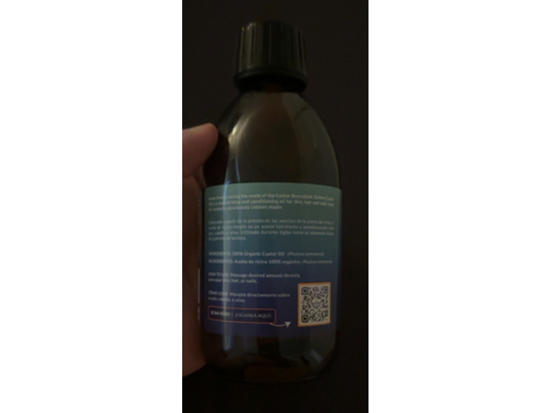 Queen Of The Thrones Organic Golden Castor Oil, 8.45 fl oz/250 mL