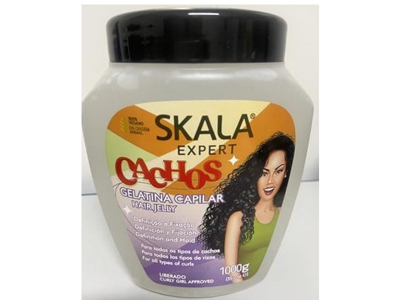 Skala Expert Gelatina Capilar Hair Jelly, Cachos, 35.2 oz/1000 g