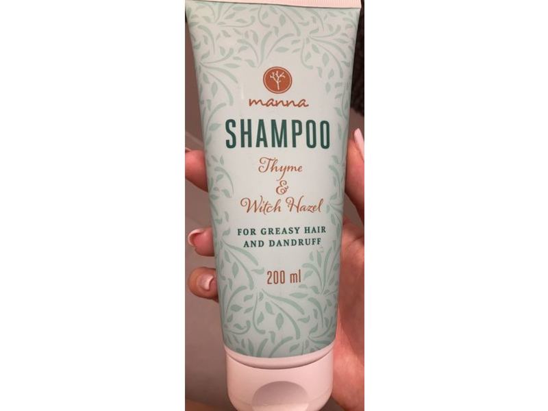 Manna Dandruff Shampoo, Thyme & Witch Hazel, 200 mL