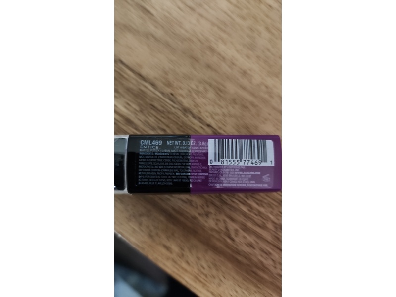 L.A. Colors Matte Lipstick, Entice CML469